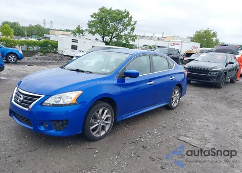 2014 Nissan Sentra Sr из США, поврежденный, VIN 3N1AB7AP8EL626251